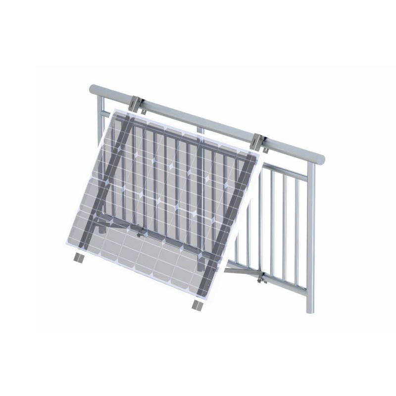 발코니 태양광 마운트는 아파트에서 어떻게 작동합니까?